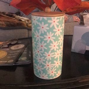 $$$ 🌸 Cute floral jar! 🌺